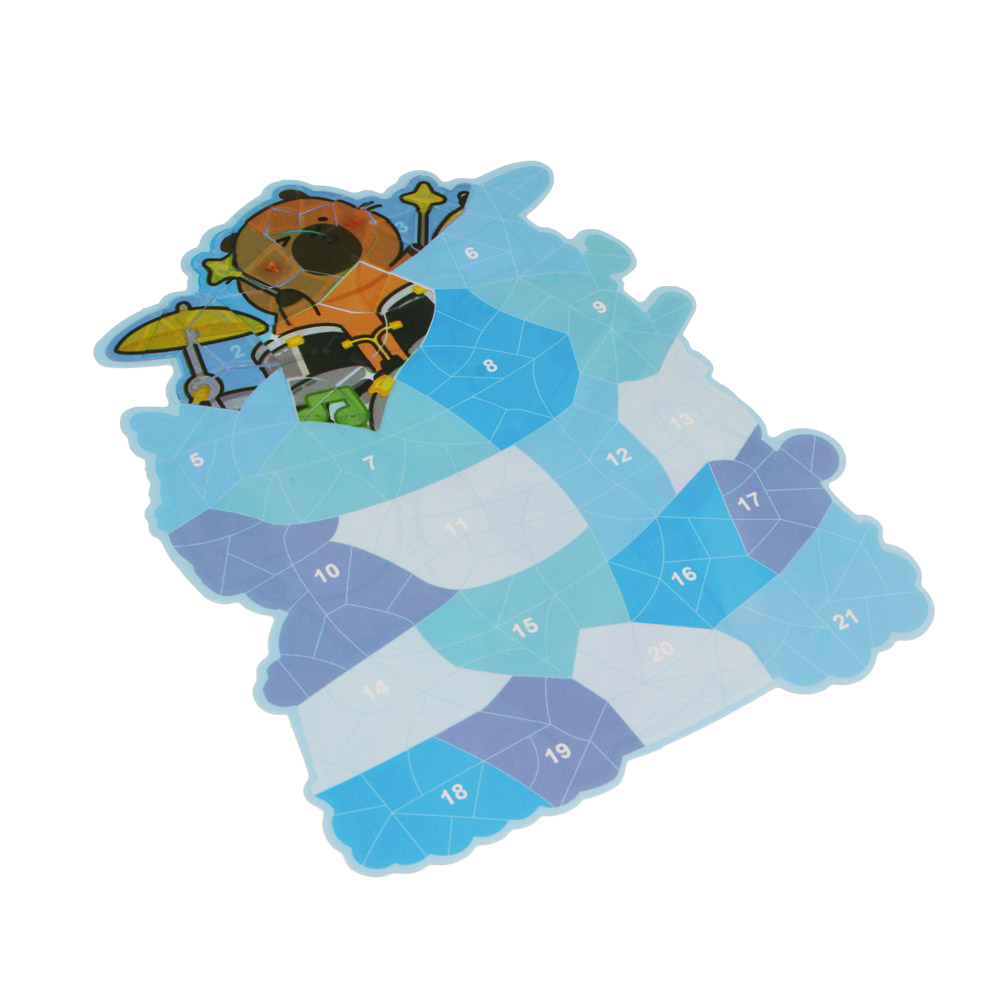 Набор для творчества "Пазлы-наклейки", PET, 14,2х22см, 24 дизайна, арт.№ 287-470