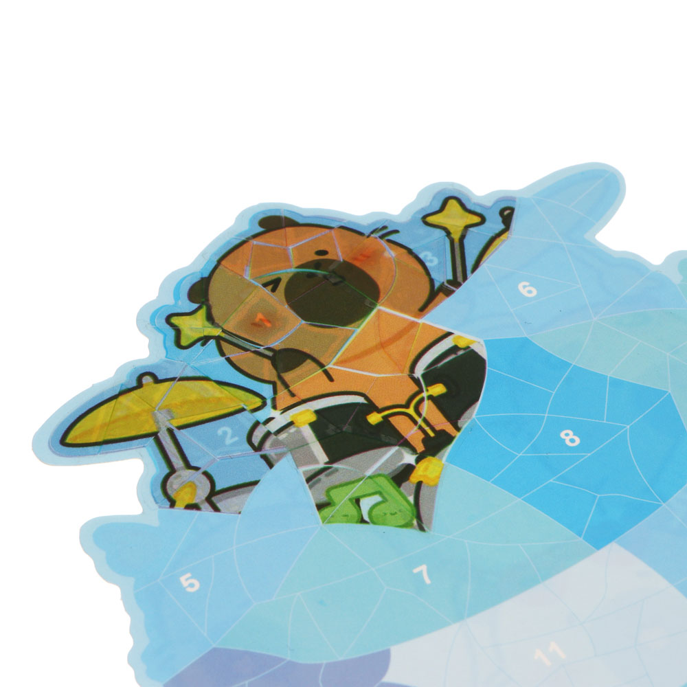 Набор для творчества "Пазлы-наклейки", PET, 14,2х22см, 24 дизайна, арт.№ 287-470