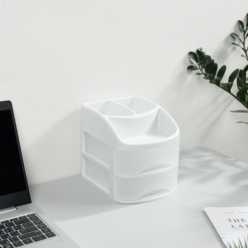 Органайзер универсальный 2 ящика, 21x17x18,4 см, пластик, арт.№ 457-135