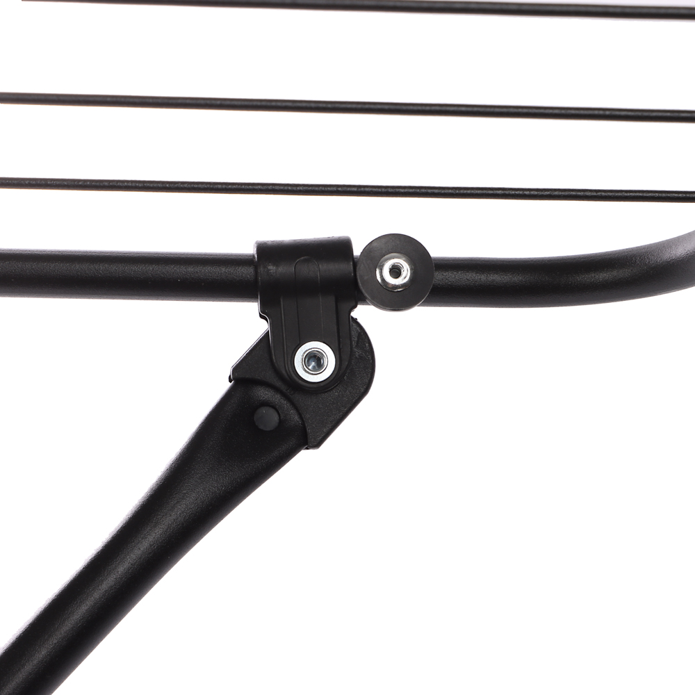 VETTA Сушилка напольная 10 м, 105х55х83см, металл, черная, СБ3-ГЛ/Ч, арт.№ 452-003