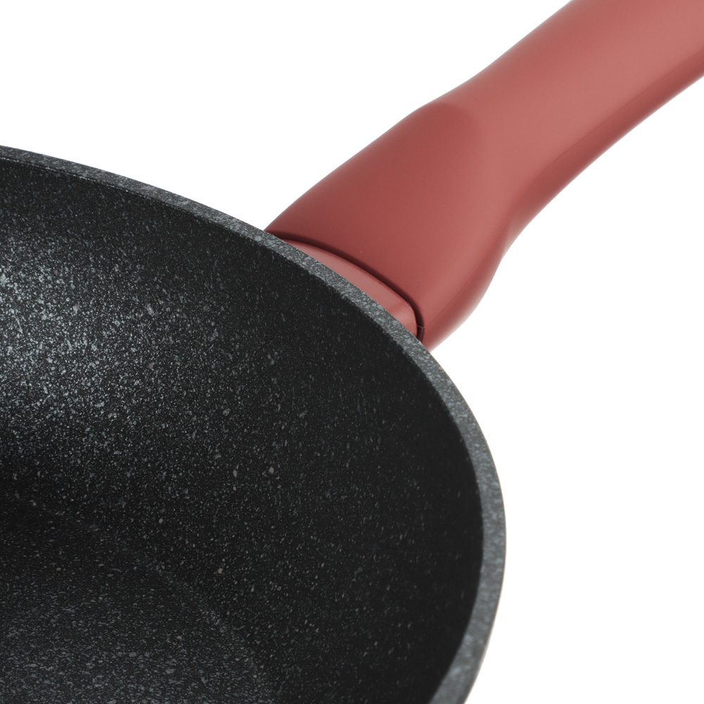 SATOSHI Лувьер Сковорода литая d28см, антипригарное покрытие мрамор, индукция, арт.№ 846-650