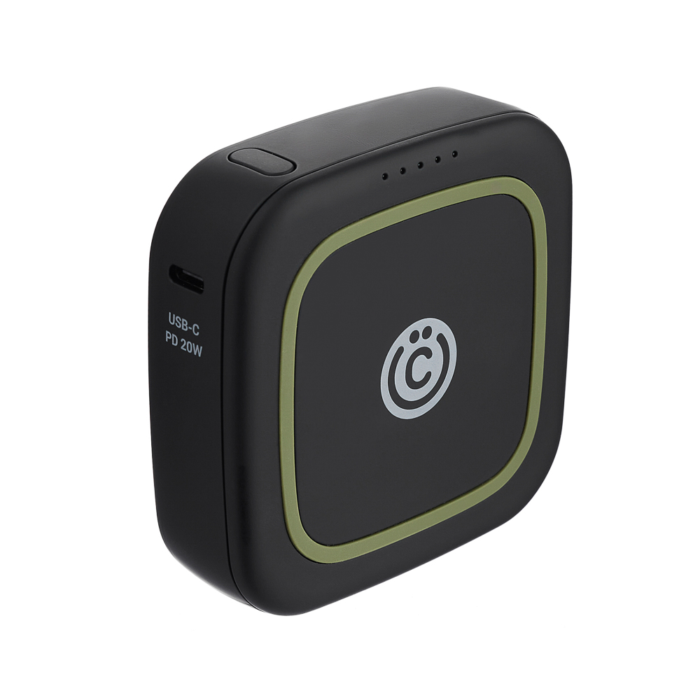 ВСЁГАЗИН Аккумулятор мобильный Куб, 10000мАч с беспр, зарядкой Qi, Быстрая зарядка QC3,0+PD, 5A, арт.№ 031-054