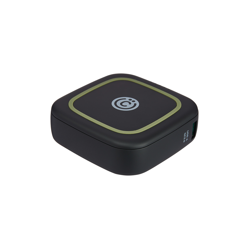 ВСЁГАЗИН Аккумулятор мобильный Куб, 10000мАч с беспр, зарядкой Qi, Быстрая зарядка QC3,0+PD, 5A, арт.№ 031-054