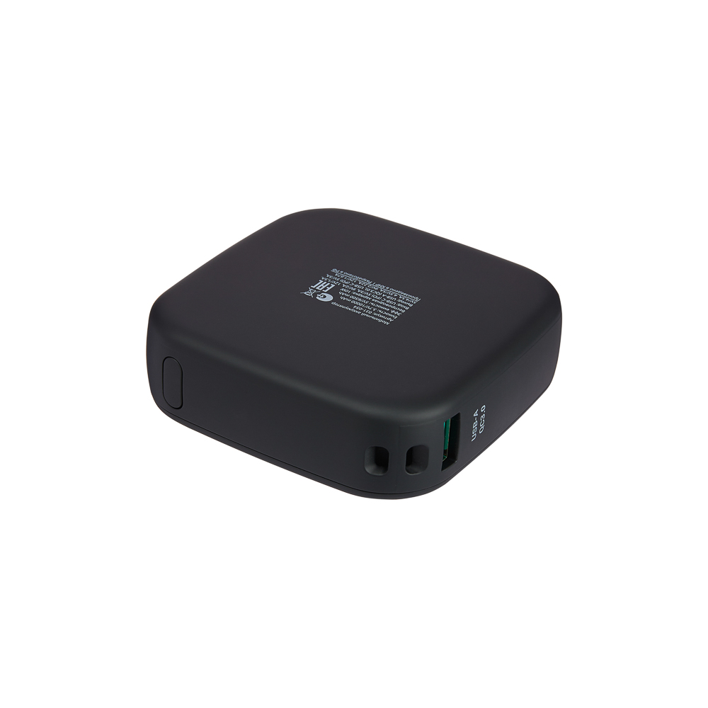 ВСЁГАЗИН Аккумулятор мобильный Куб, 10000мАч с беспр, зарядкой Qi, Быстрая зарядка QC3,0+PD, 5A, арт.№ 031-054