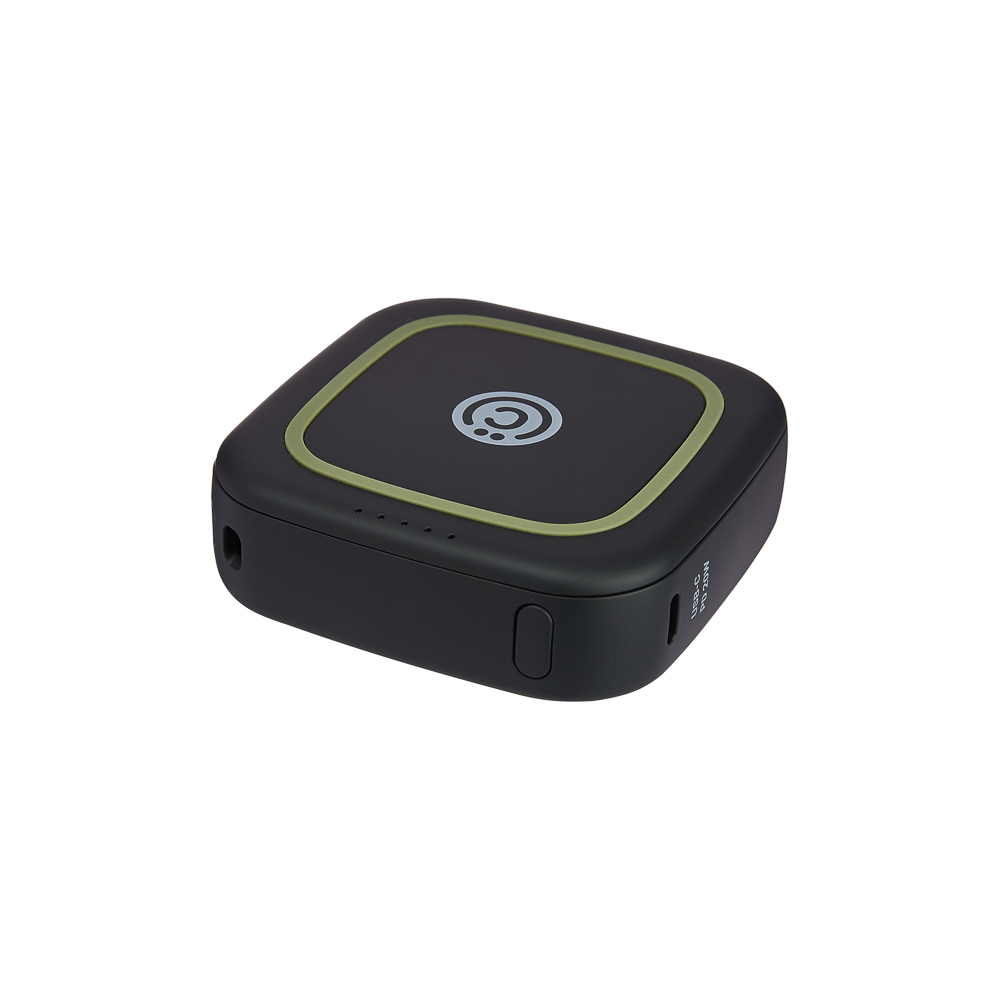 ВСЁГАЗИН Аккумулятор мобильный Куб, 10000мАч с беспр, зарядкой Qi, Быстрая зарядка QC3,0+PD, 5A, арт.№ 031-054