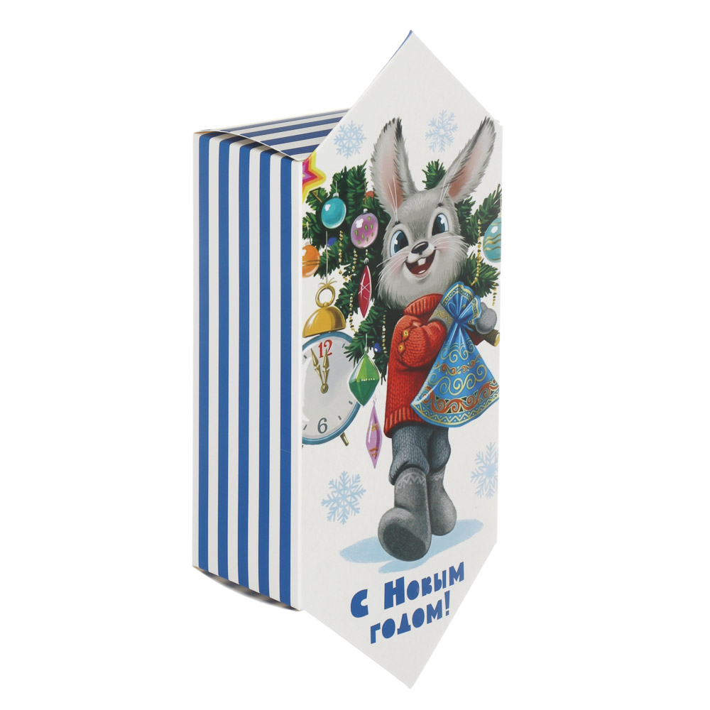 Коробка - конфета подарочная тм СНОУ БУМ, 9x14,5x5см, 4диз, картон, арт.№ 780-020