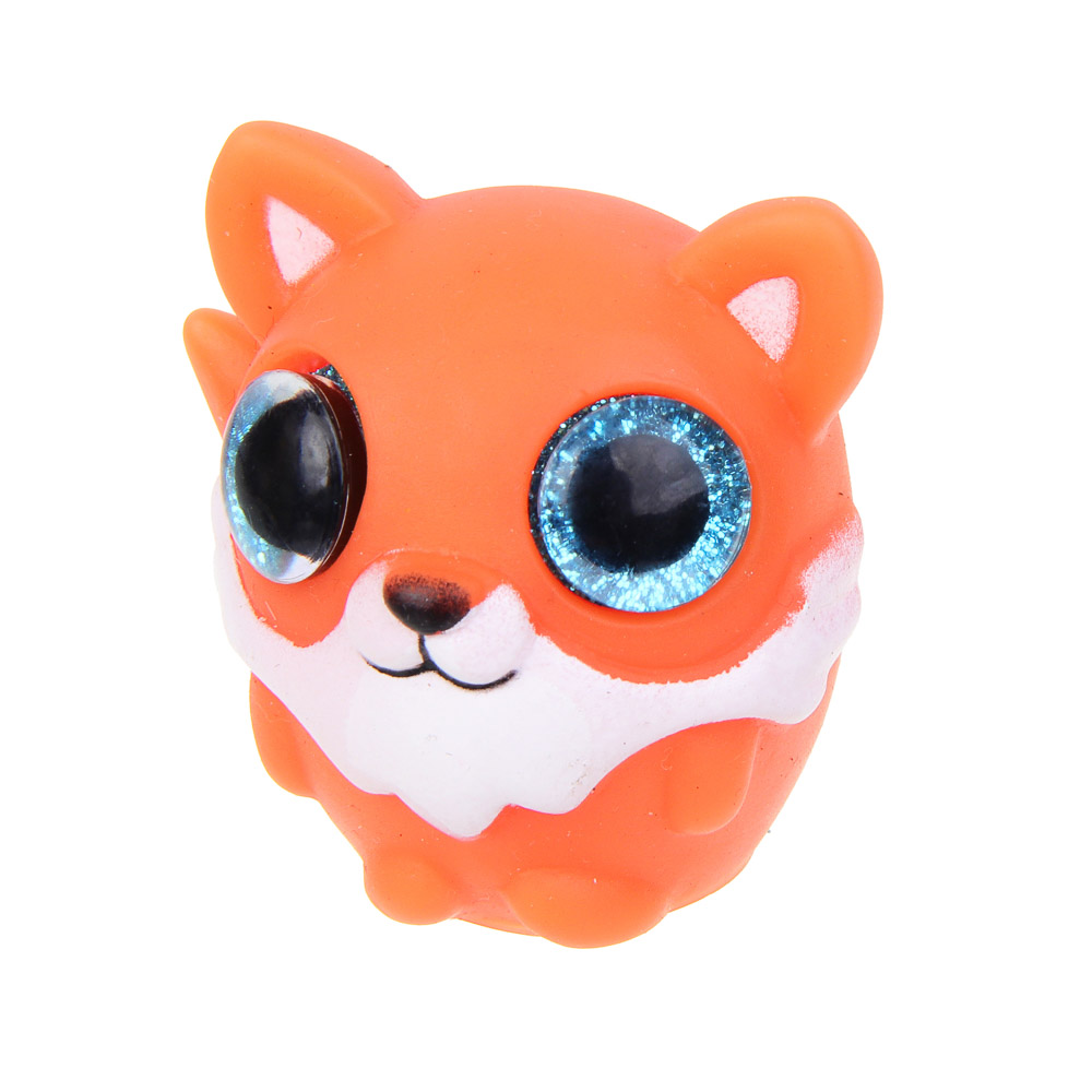 ИГРОЛЕНД Игрушка-сюрприз «Животные с блестящими глазками», PVC, 4,5см, 5 дизайнов, арт.№ 274-273