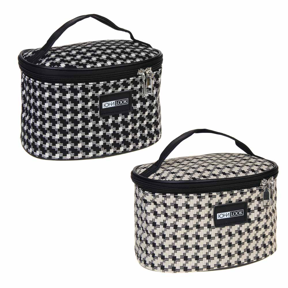 ЮL Косметичка, полиэстер, 20х15х12,5см, 2 цвета, КОС24-26, арт.№ 327-018