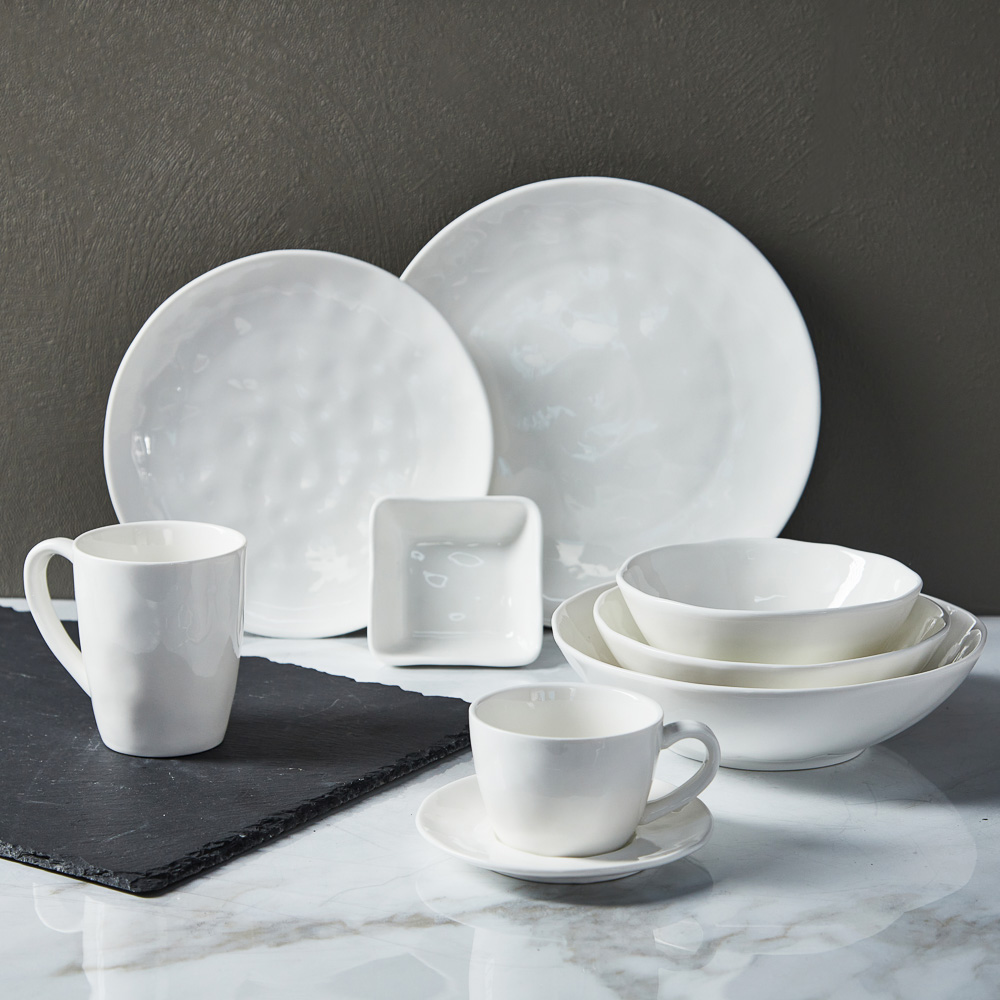 MILLIMI Вейв Набор чайный 2пр., чашка 200мл, блюдце 13см, фарфор, арт.№ 816-022