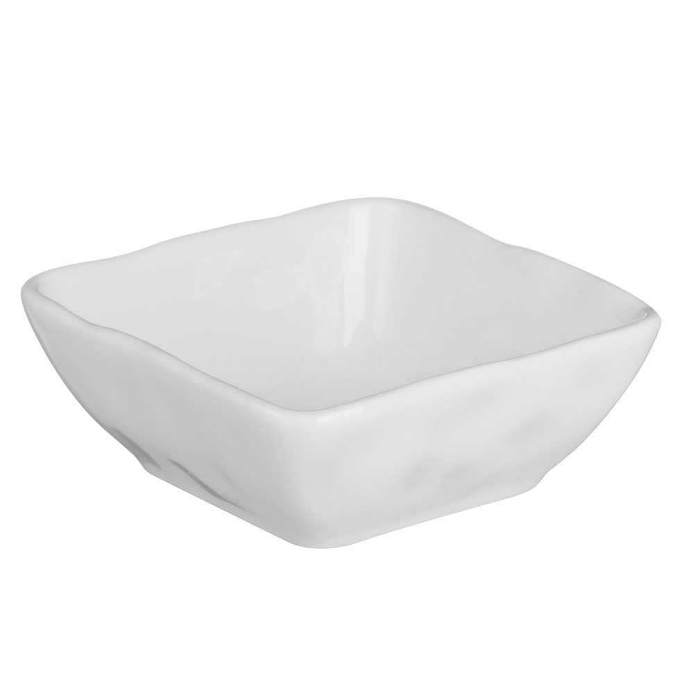 MILLIMI Вейв Розетка для соуса, 9,5х9,5х3,5см, фарфор, арт.№ 816-023