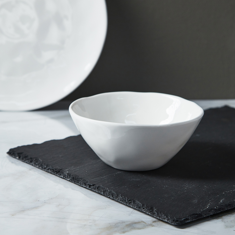 MILLIMI Вейв Салатник, 15х15х6,5см, фарфор, арт.№ 816-024