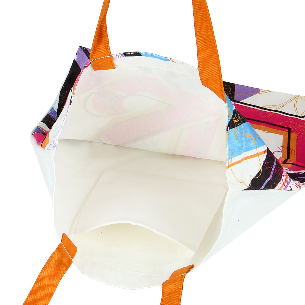 КИРЯ Сумка-шоппер, 38x42см, внутр.карман, длинные ручки 58 см, ПЭ под ткань, полноцв.печать, 2диз., арт.№ 090-016