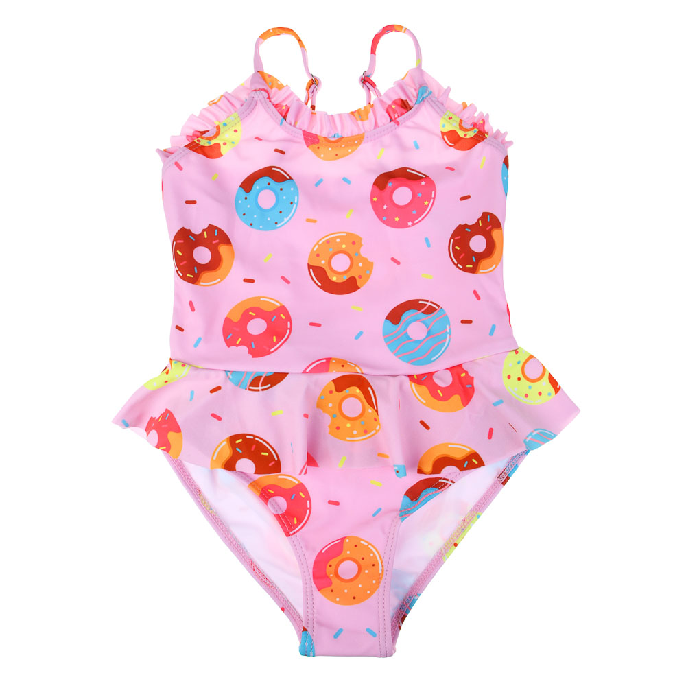 GALANTE Купальник для девочки слитный, р.110-116, 82% полиэстер, 18% эластан, ВЛ25-08, арт.№ 331-290