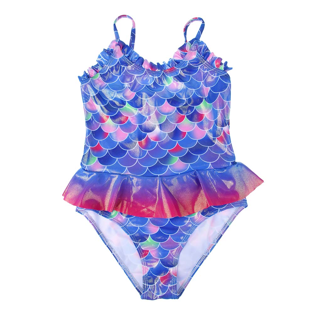 GALANTE Купальник для девочки слитный, р. 122-128, 82% полиэстер, 18% эластан, ВЛ25-09, арт.№ 331-291