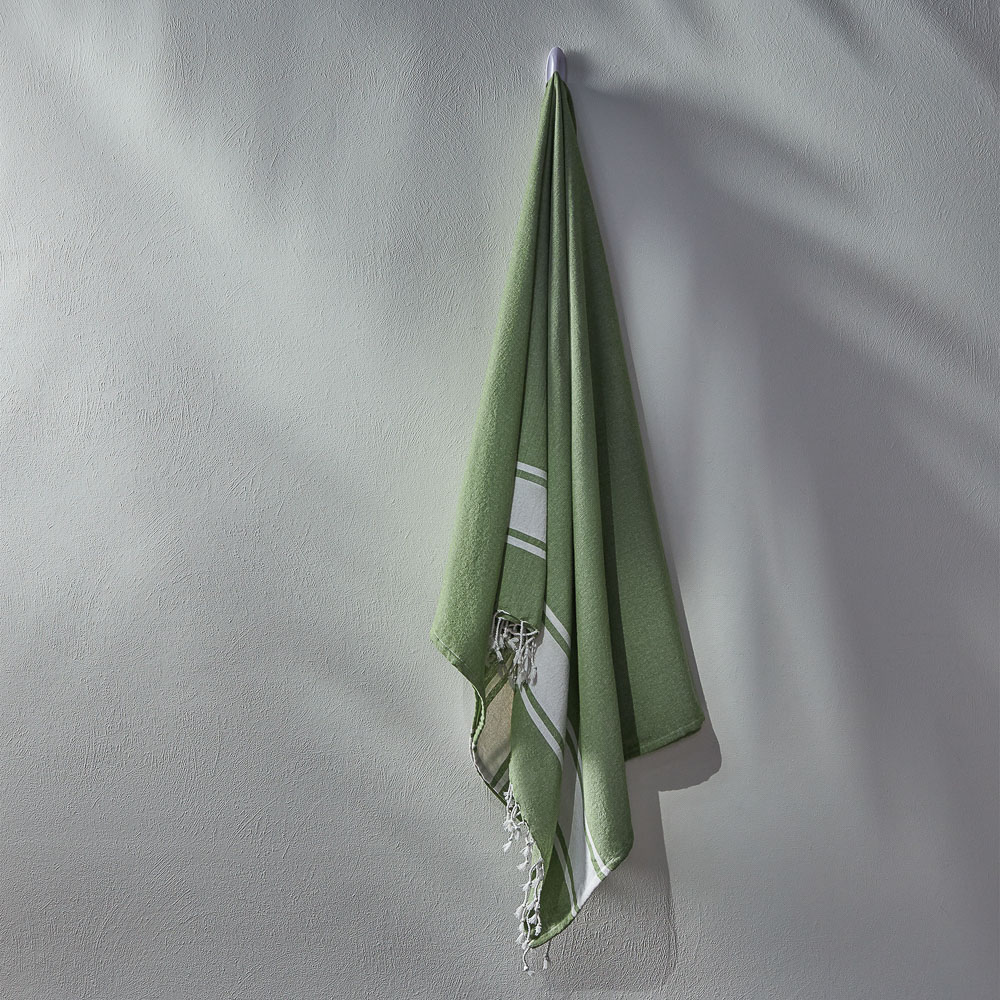 PROVANCE Саммер Покрывало для отдыха 170х180см, 75% хлопок 25% полиэстер, зеленый, арт.№ 496-004