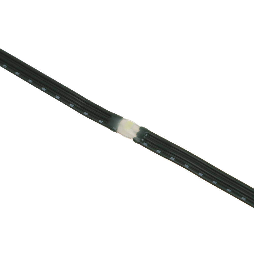 Гирлянда тм СНОУ БУМ эл. нить, 100м, 800LED, белый, 8 реж., ПВХ зеленый, коннектор, катушка, 220В, арт.№ 384-166