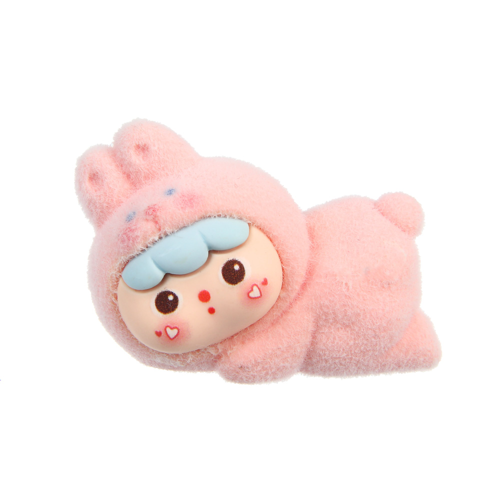 Игрушка Сюрприз "Милашки" флок, полистоун, 7х6х6см, 11 дизайнов, арт.№ 295-306