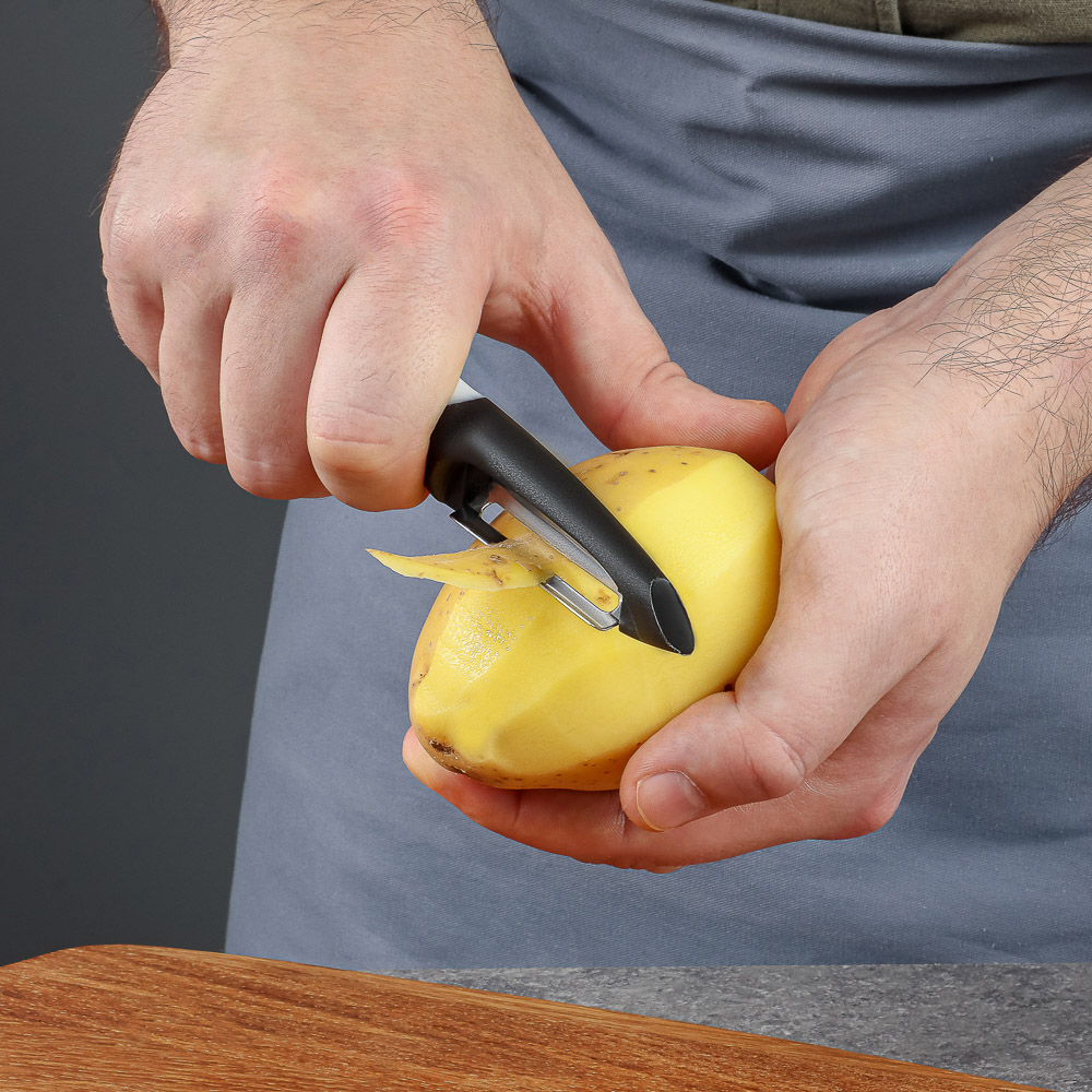 SATOSHI Овощечистка вертикальная 18см, нерж.сталь, арт.№ 882-412