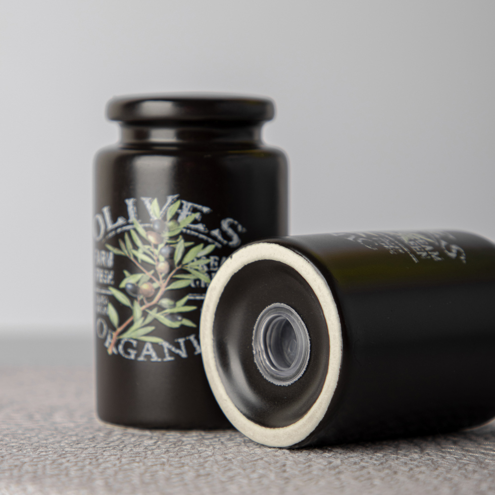 MILLIMI Олива Набор для соли и перца, 5х8см, керамика, арт.№ 824-010