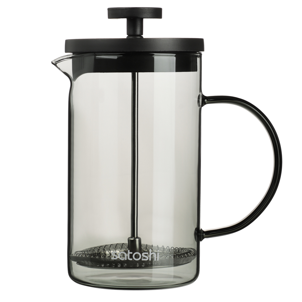 SATOSHI Графит Френч-пресс 600мл, жаропрочное стекло, арт.№ 850-259