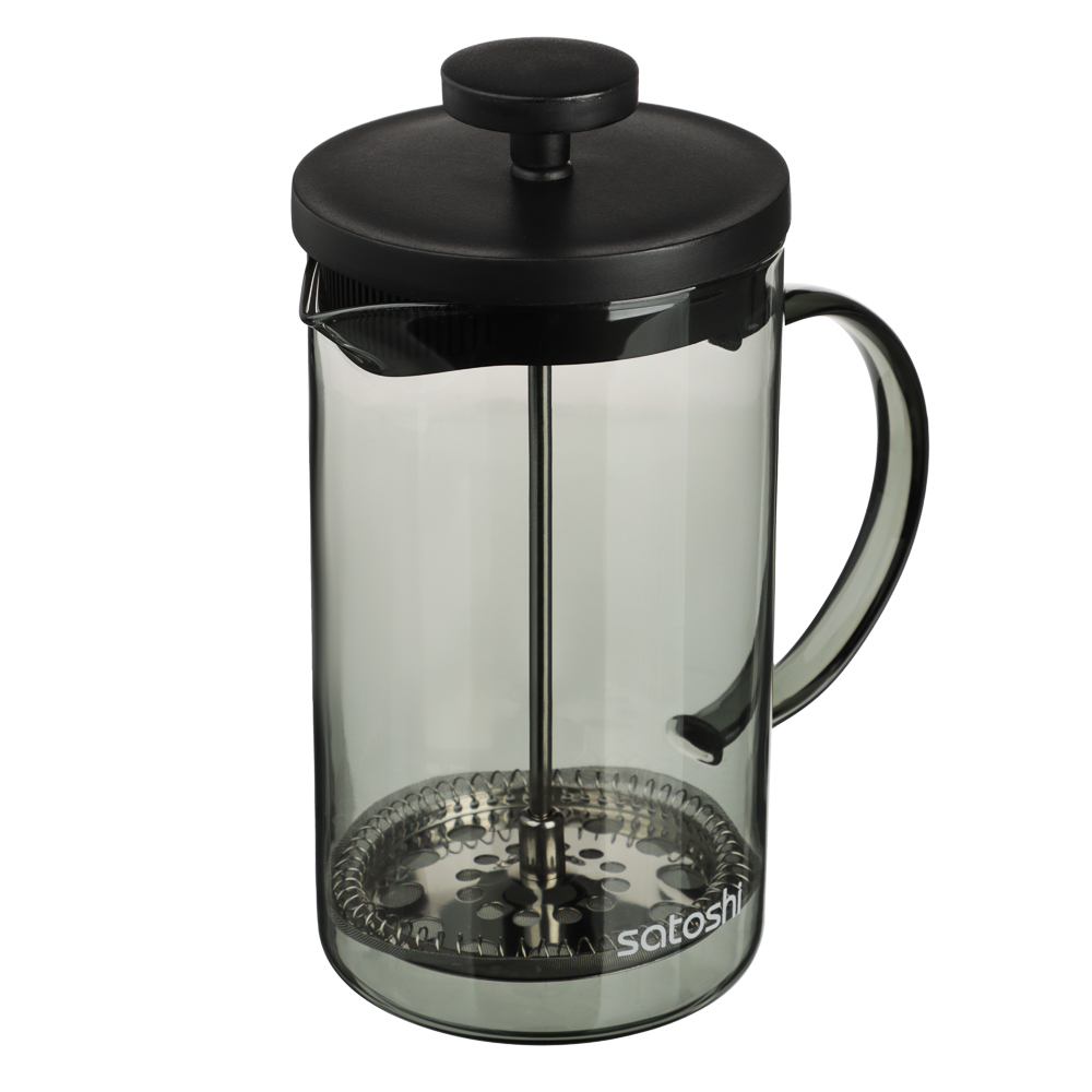SATOSHI Графит Френч-пресс 600мл, жаропрочное стекло, арт.№ 850-259