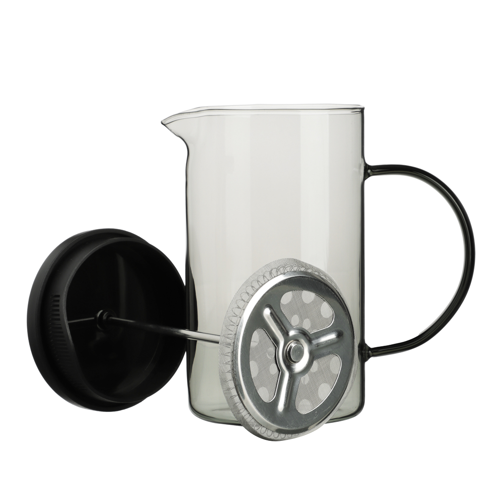 SATOSHI Графит Френч-пресс 600мл, жаропрочное стекло, арт.№ 850-259