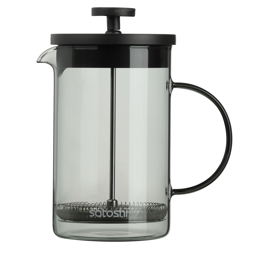 SATOSHI Графит Френч-пресс 800мл, жаропрочное стекло, арт.№ 850-260