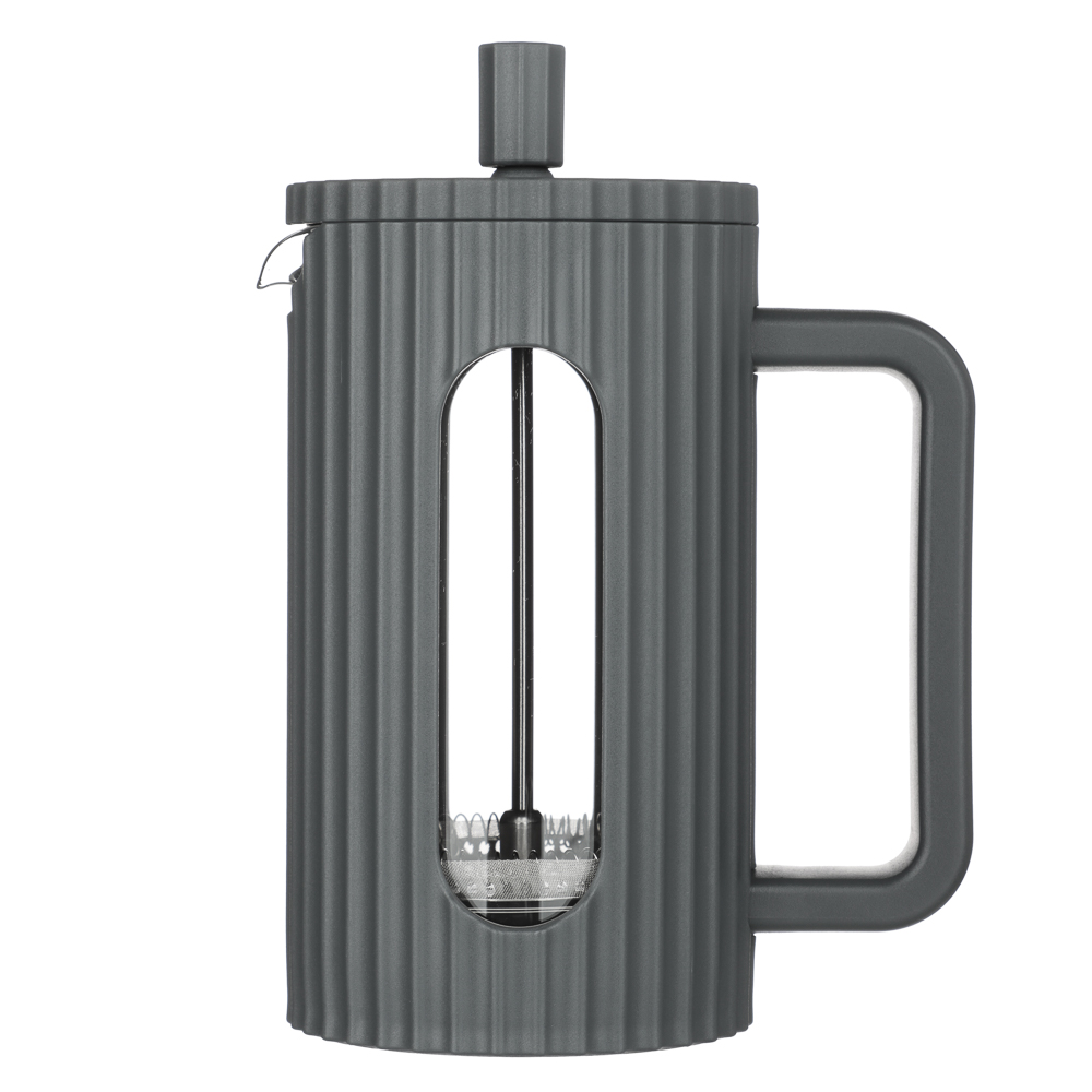 SATOSHI Форман Френч-пресс 600мл, жаропрочное стекло, графит, арт.№ 850-261