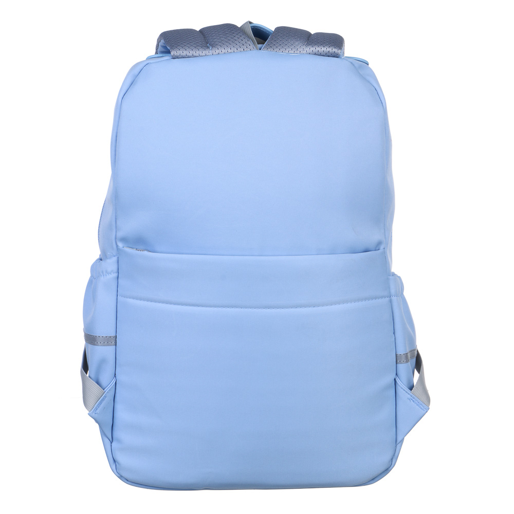 Рюкзак подростковый 45x30x17см, 2 отд., 4 карм., ручка, нашивка "зайчик", ПЭ, нейлон, сиреневый, арт.№ 254-755