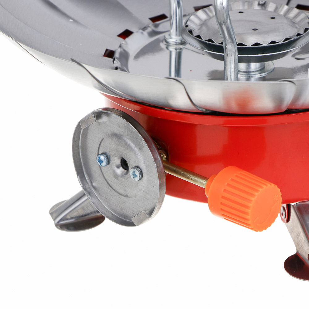 РОКОТ Плитка газовая к бал. с цанговым захватом портативная с лепестками малая, арт.№ 116-065