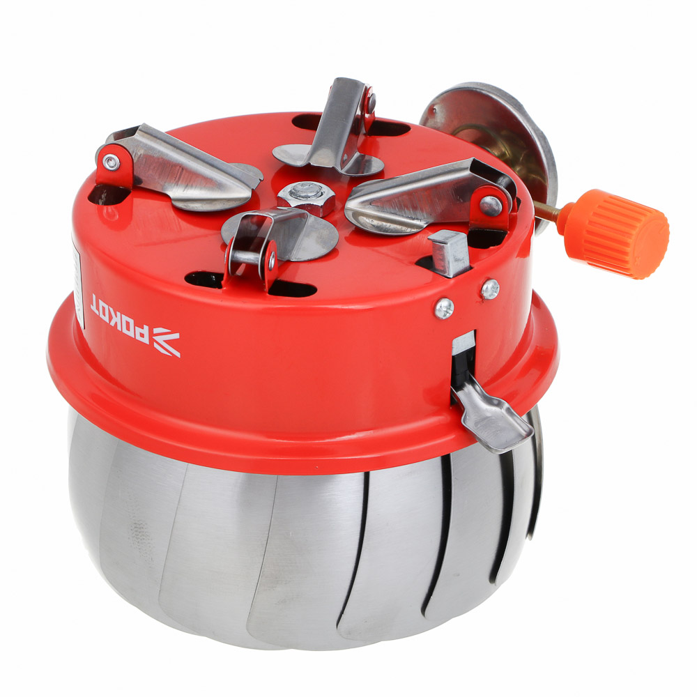 РОКОТ Плитка газовая к бал. с цанговым захватом портативная с лепестками малая, арт.№ 116-065