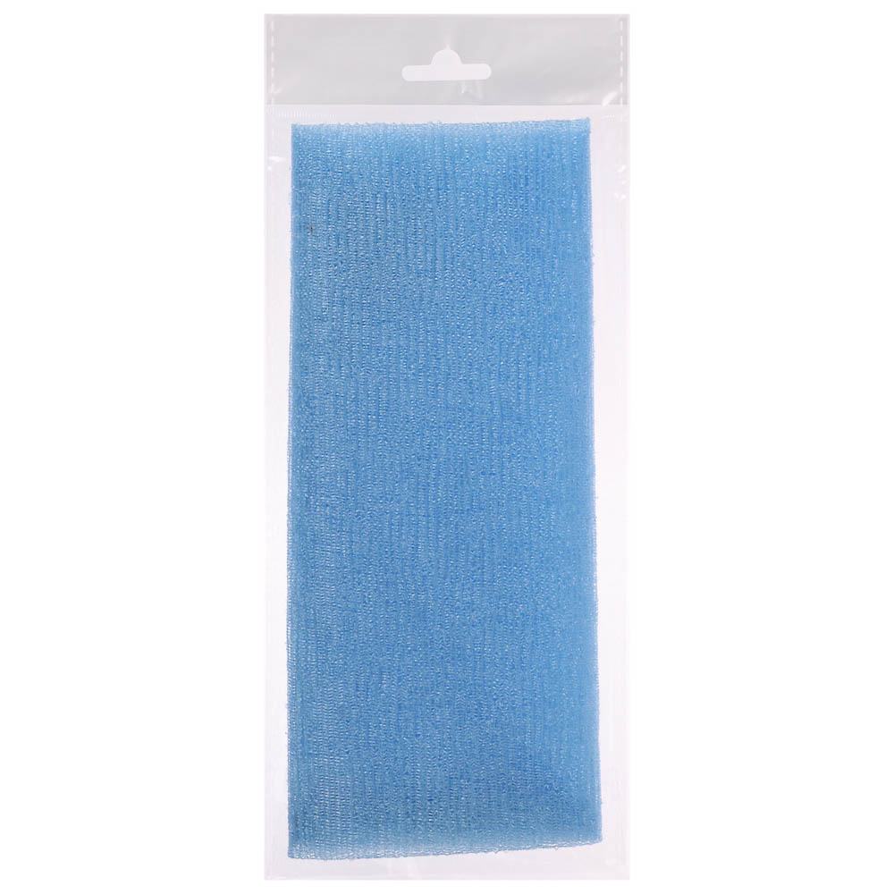 ЮL Мочалка пилинг японская средней жесткости, нейлон, акрил, 30х90см, 4 цвета, арт.№ 361-022