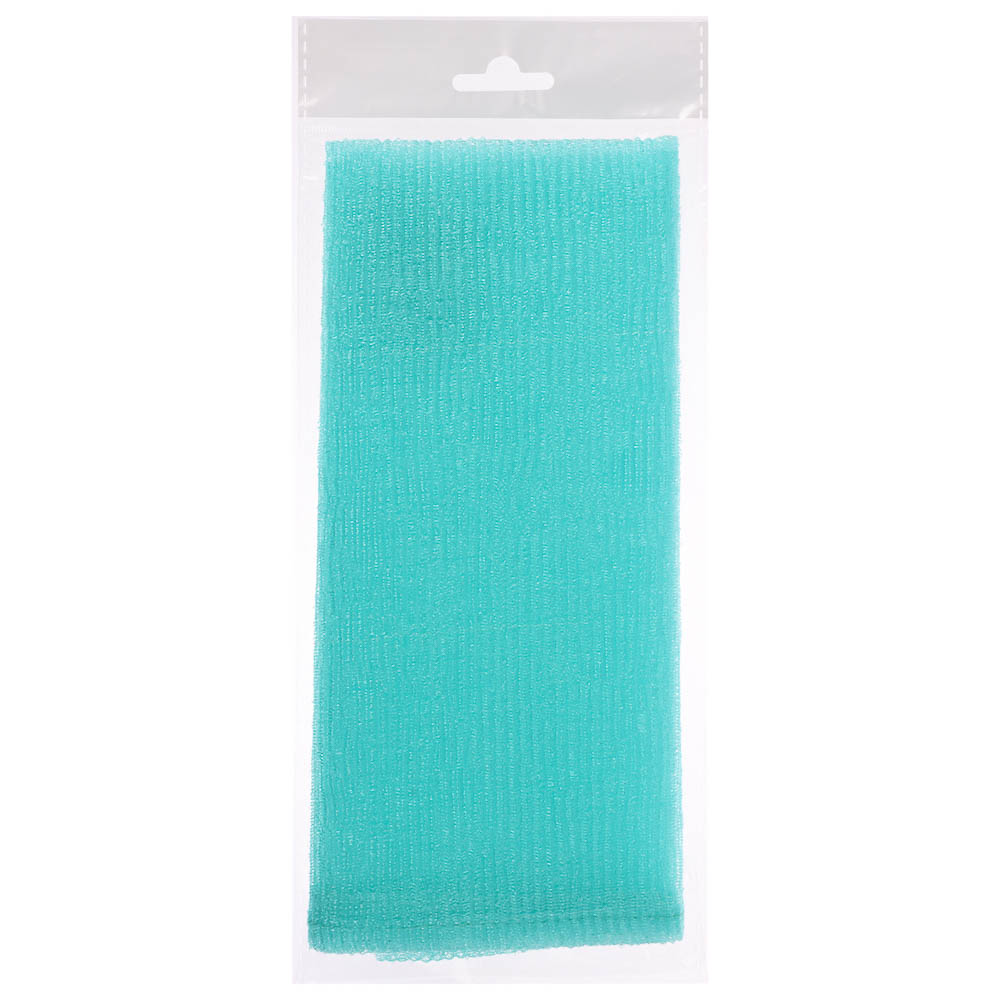 ЮL Мочалка пилинг японская средней жесткости, нейлон, акрил, 30х90см, 4 цвета, арт.№ 361-022