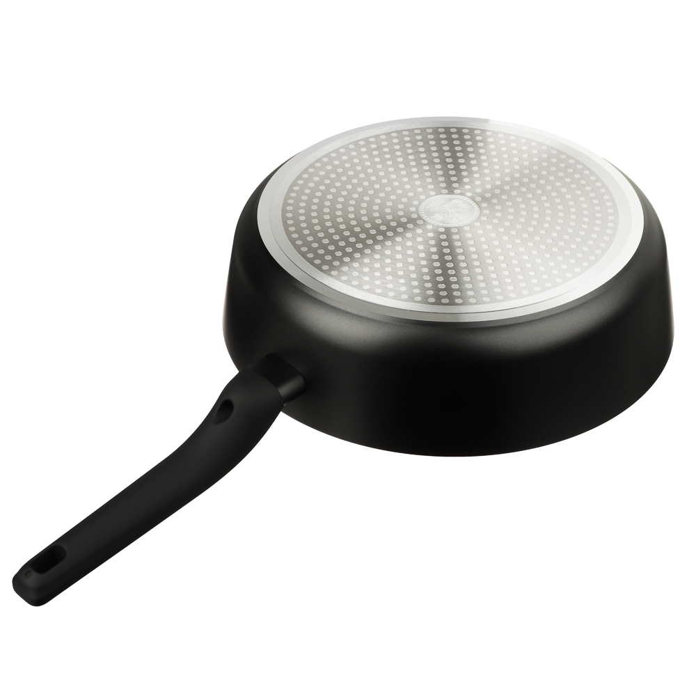 SATOSHI Монблан Сковорода литая глубокая d=28см, антипригарное покрытие, индикатор нагрева, индукция, арт.№ 846-768