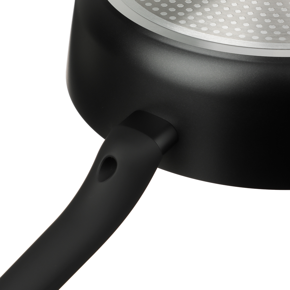 SATOSHI Монблан Сковорода литая глубокая d=28см, антипригарное покрытие, индикатор нагрева, индукция, арт.№ 846-768