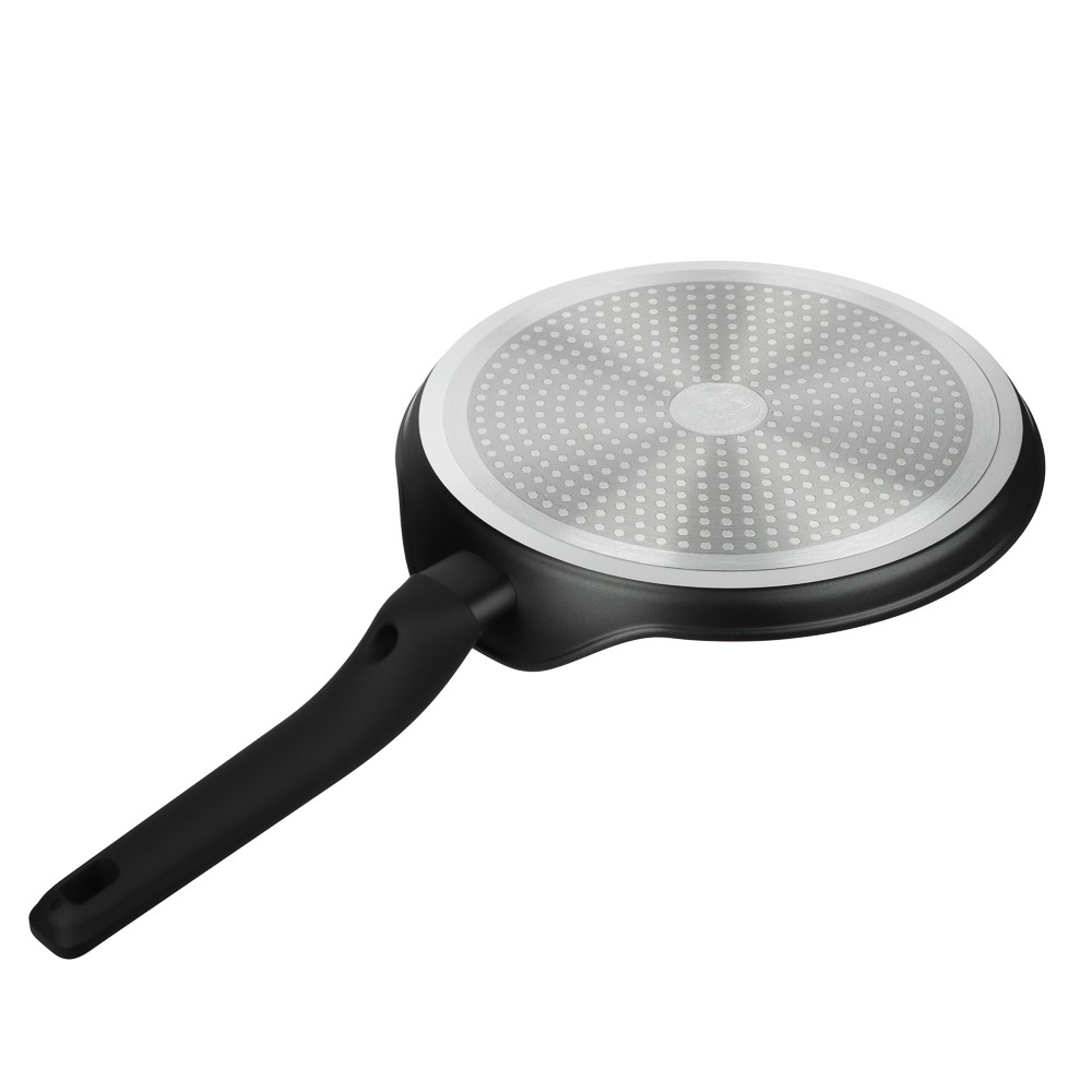 SATOSHI Монблан Сковорода литая блинная d24см, антипригарное покрытие, индикатор нагрева, индукция, арт.№ 846-769