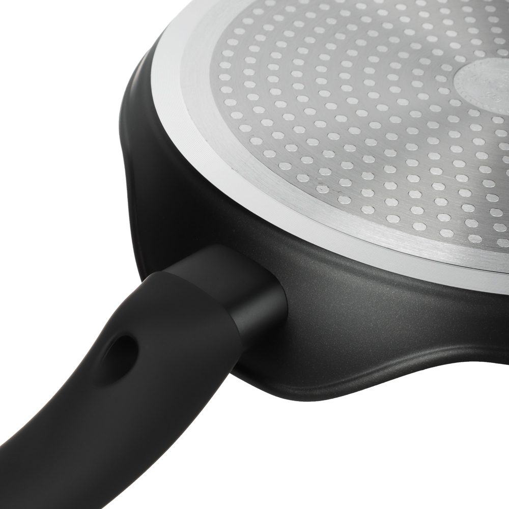 SATOSHI Монблан Сковорода литая блинная d24см, антипригарное покрытие, индикатор нагрева, индукция, арт.№ 846-769