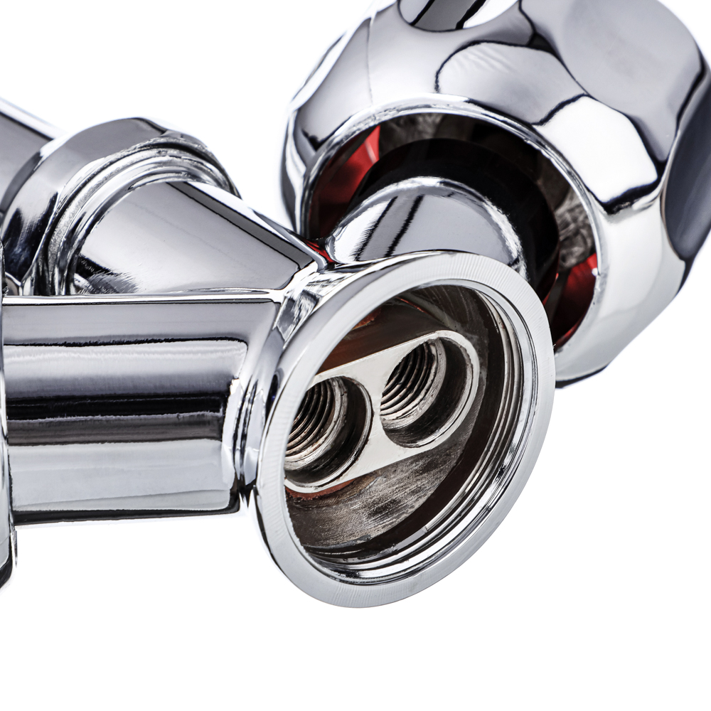 СоюзКран Смеситель для кухни, поворотный излив 20см, керам. кран-буксы 1/2, хром, цинк, SK01-T213, арт.№ 567-071