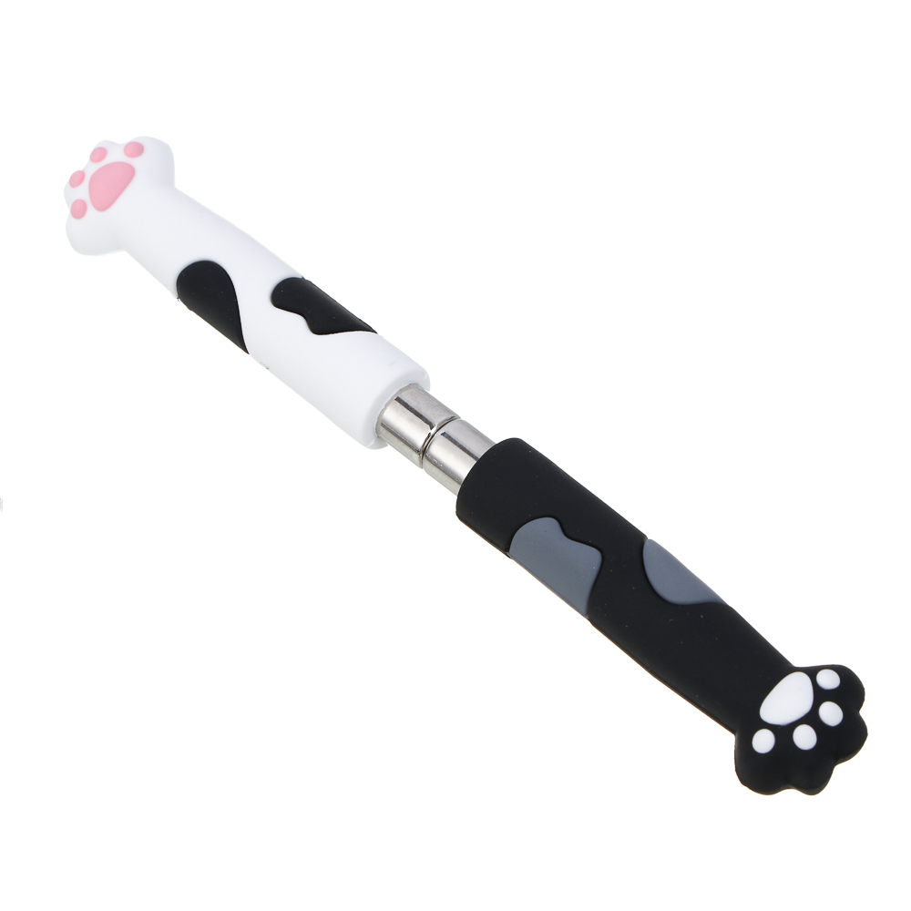 ЮНИLOOK Магнит для маникюра кошачий глаз в виде лапки, 6,5см, силикон, металл, 3 цвета, арт.№ 357-382