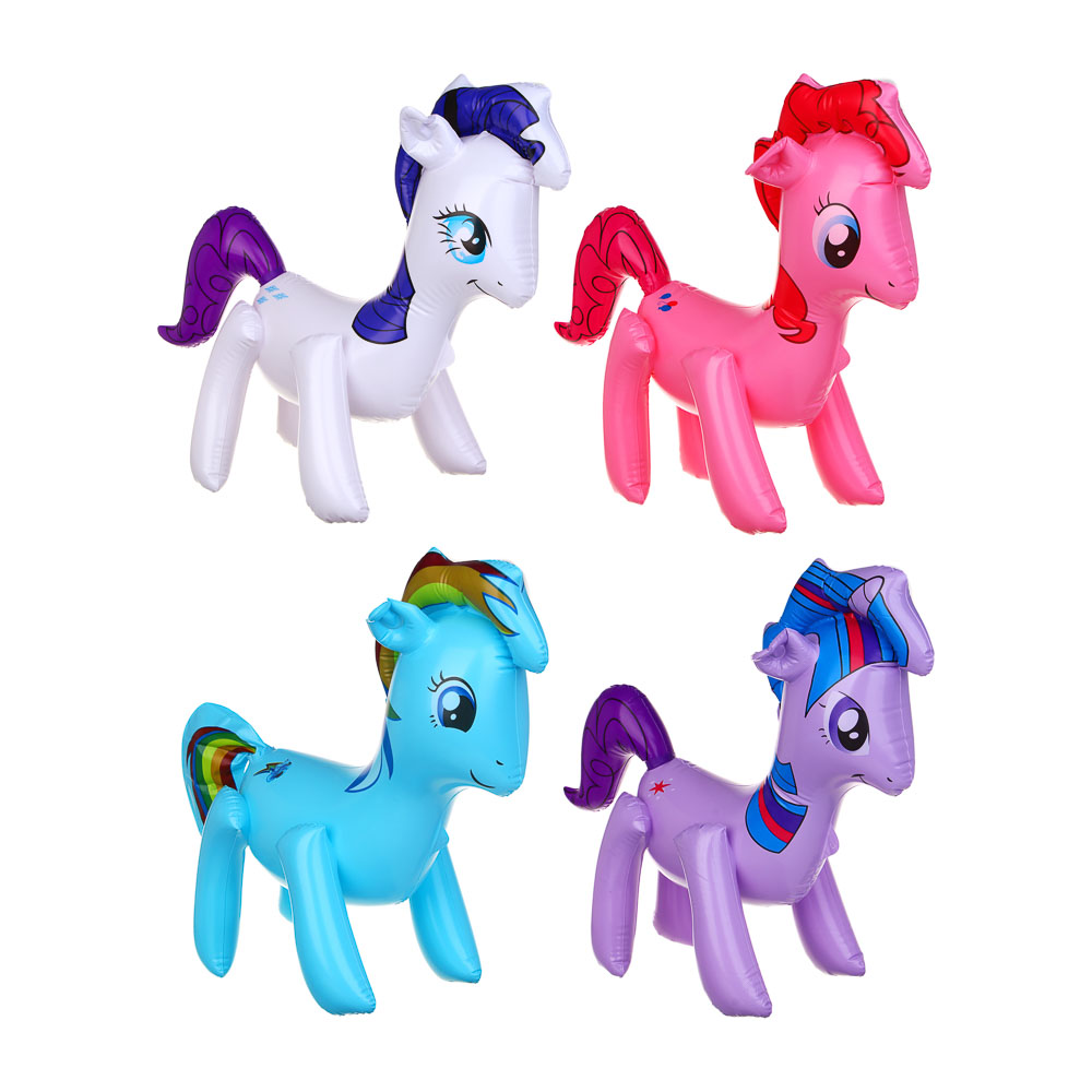 Игрушка надувная "Единорог", тм BY SPORT, 44см, ПВХ, 0.13мм, арт.№ 134-182