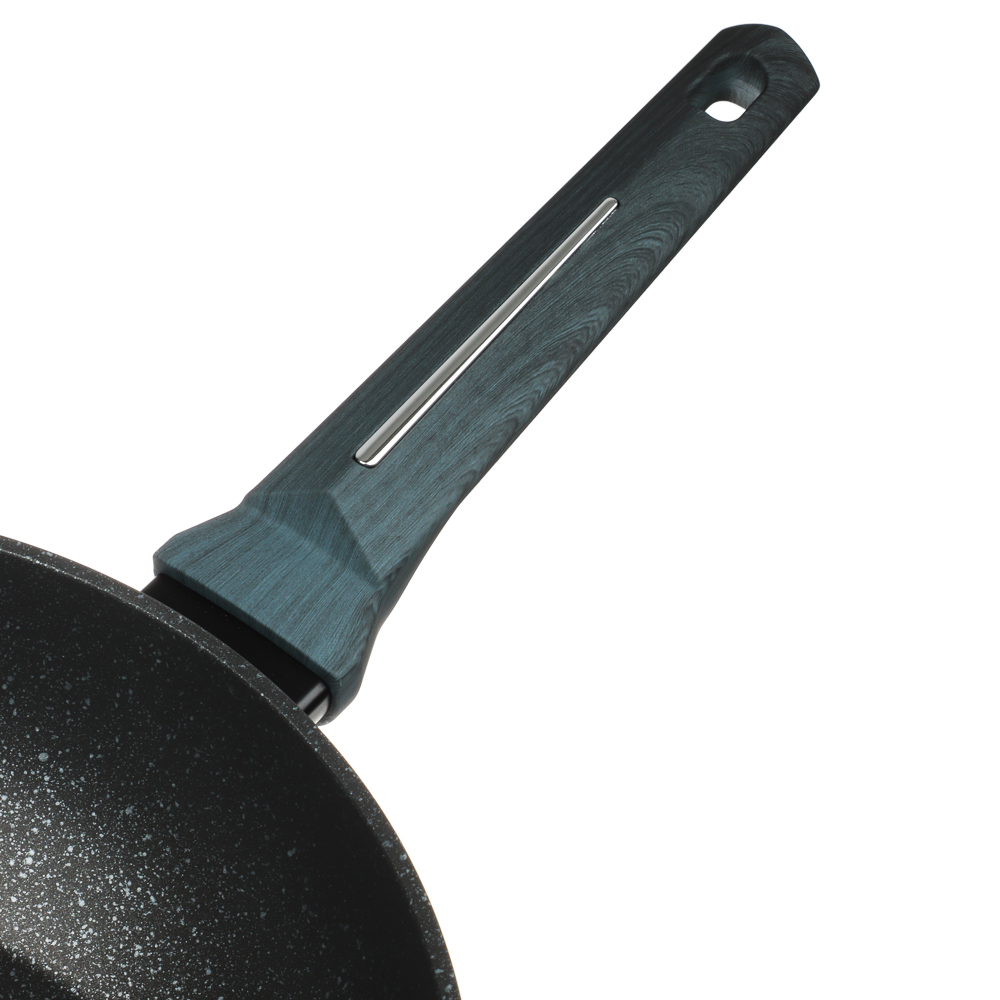 SATOSHI Гардан Вок литой d28см, антипригарное покрытие мрамор, индукция, арт.№ 846-669