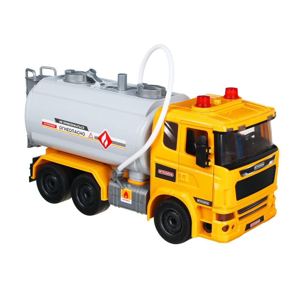 ИГРОЛЕНД Конструктор Спецтехника, свет, звук, 6LR44, 88-115дет., АБС, 40х28х12см, 6 дизайнов, арт.№ 858-055