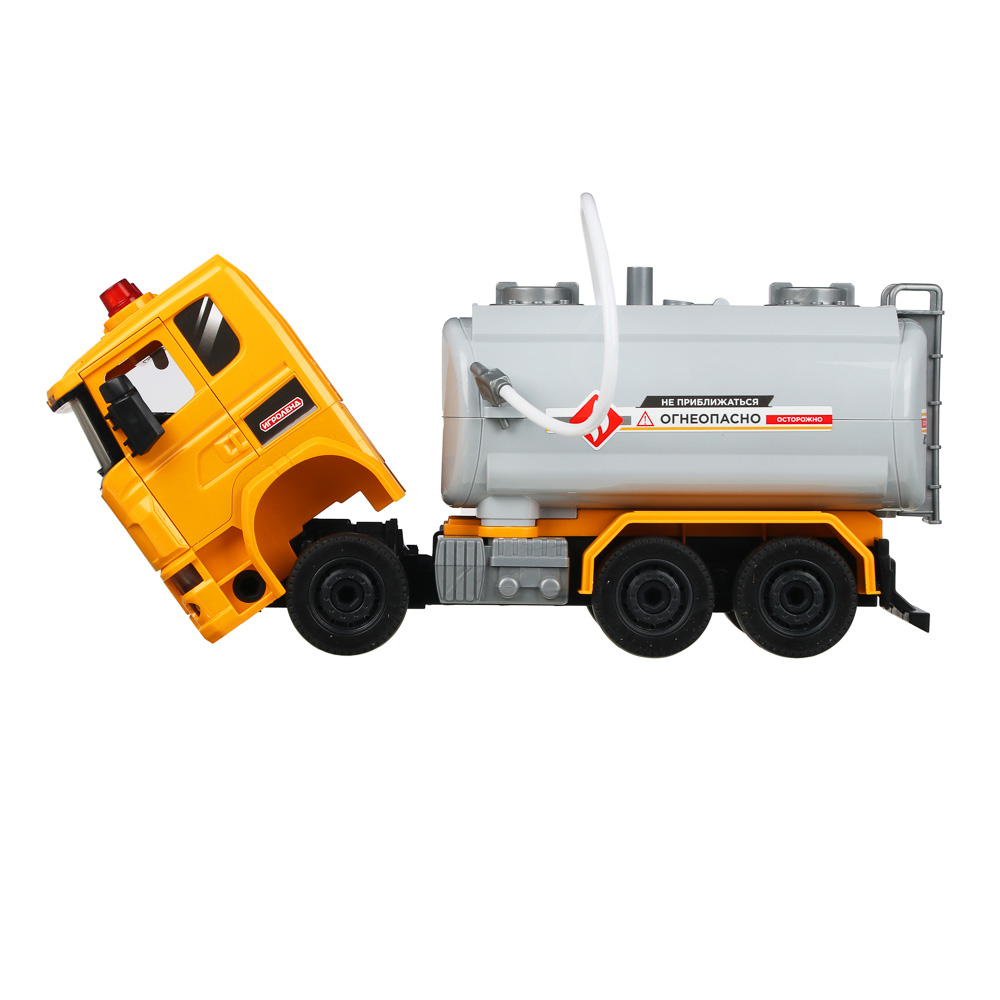 ИГРОЛЕНД Конструктор Спецтехника, свет, звук, 6LR44, 88-115дет., АБС, 40х28х12см, 6 дизайнов, арт.№ 858-055