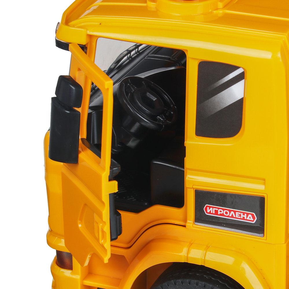 ИГРОЛЕНД Конструктор Спецтехника, свет, звук, 6LR44, 88-115дет., АБС, 40х28х12см, 6 дизайнов, арт.№ 858-055