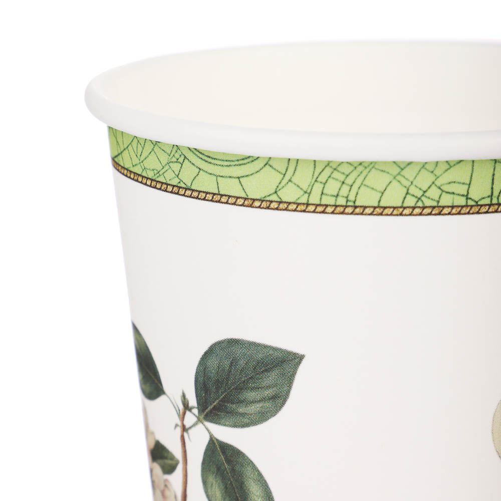 Набор бумажных одноразовых стаканов 6 шт, 250 мл, диз. 1, арт.№ 530-401