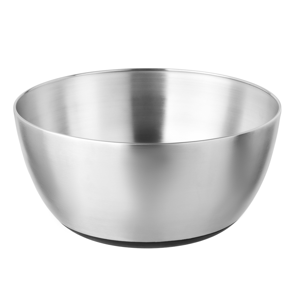 SATOSHI Салатник с противоскользящим дном, 22см, 2700мл, нерж.сталь, арт.№ 812-101