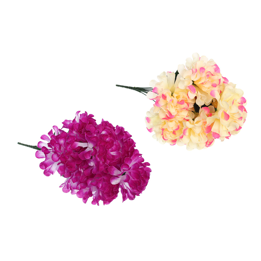 Букет искусственных цветов тм LADECOR гортензия, длина 43 см, арт.№ 426-014