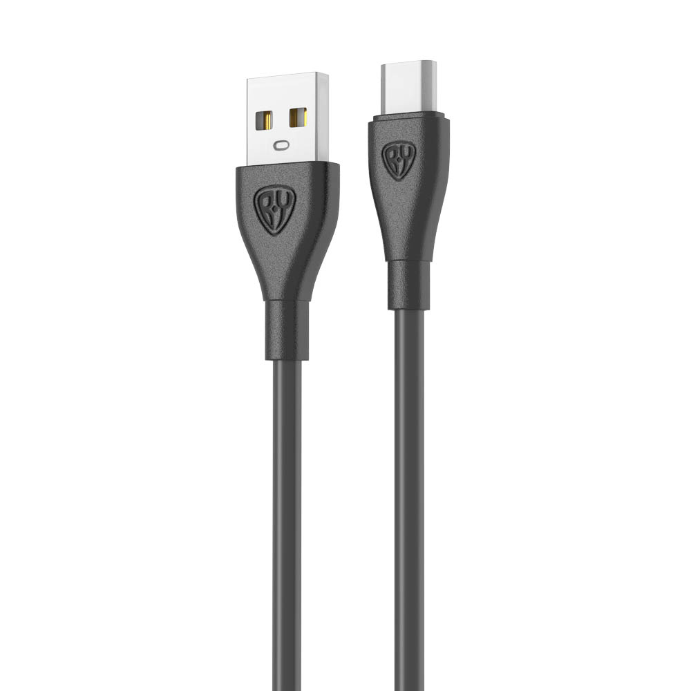 Кабель для зарядки USB(A)-Type C BY Balance, 18Вт, 1 м, 3A, PVC, чёрный, арт.№ 931-604