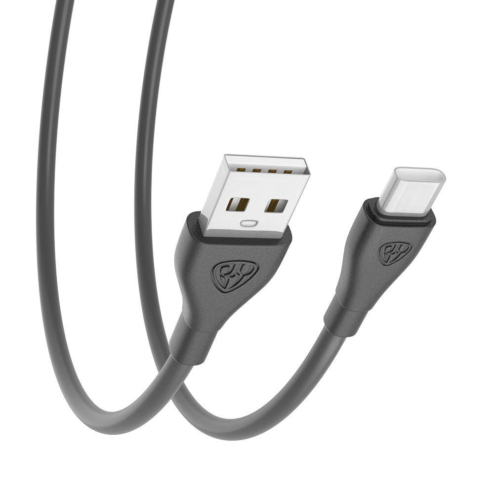 Кабель для зарядки USB(A)-Type C BY Balance, 18Вт, 1 м, 3A, PVC, чёрный, арт.№ 931-604