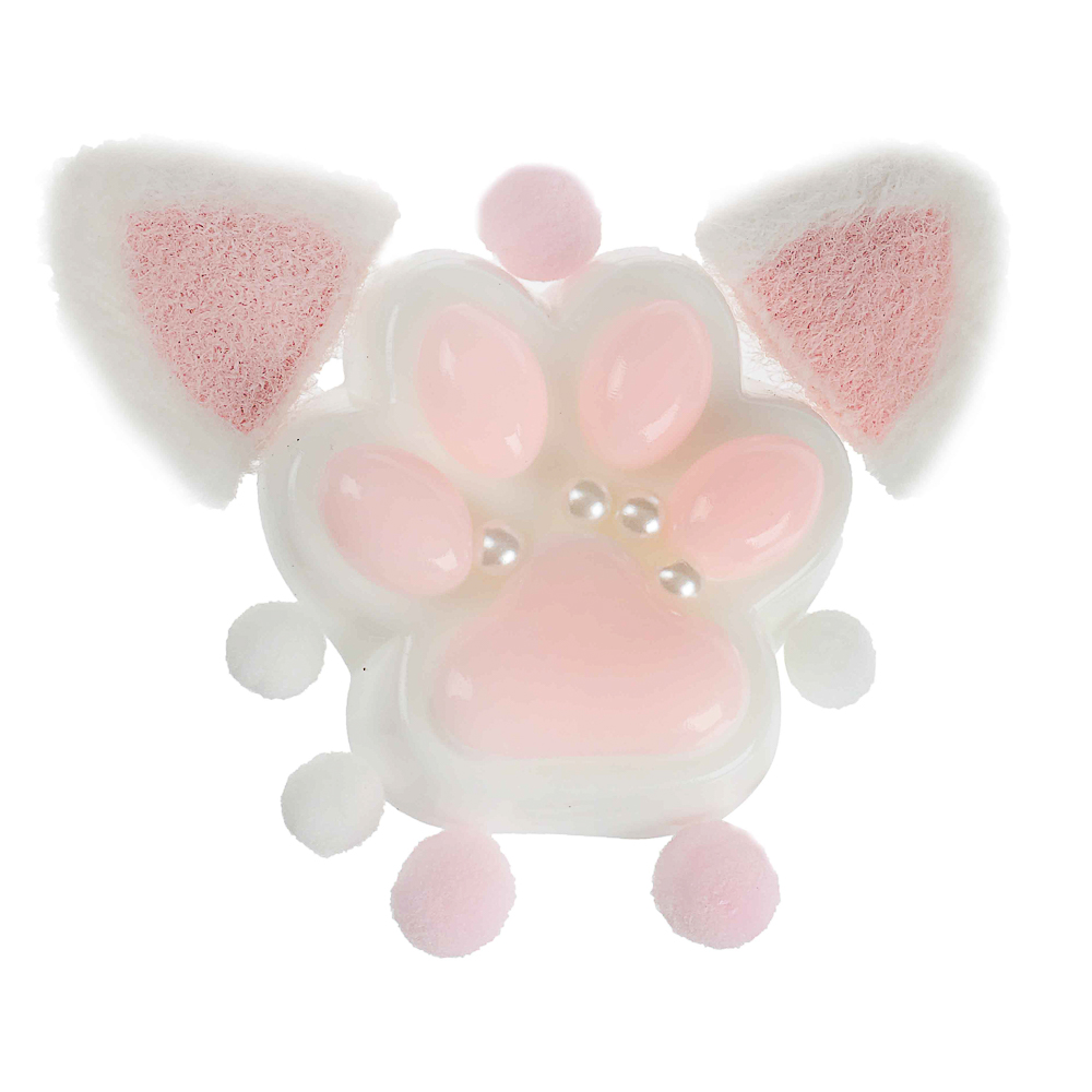 Антистресс сквиш-мялка "Лапки с ушками", TPR, 14,7х11,9х4,4см 4 дизайна, арт.№ 297-153